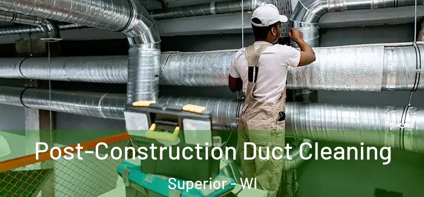  Post-Construction Duct Cleaning Superior - WI
